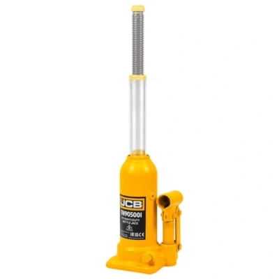 Image of JCB 8 Tonne Heavy Duty Automotive Hydraulic Bottle Jack, 488mm Maximum Lift