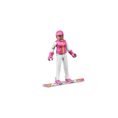 Image of Bruder Snowboarder with Accessories