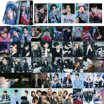Image of Stray Kids 55Pcs Photocards JJAM Cards New Album SKZ Mini Merch Photo StrayKids Poster for Fans