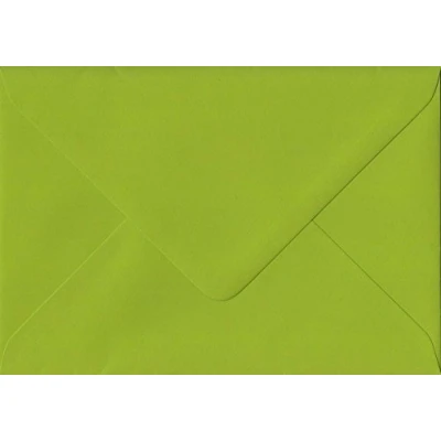 Image of Solid Fresh Green G4 152 mm x 216 (8.5 inch 6 inch) 100gsm Gummed Envelope (Pack of 25)