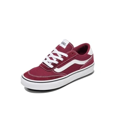 Image of Vans Women&#039;s Brooklyn Ls Sneaker, Suede Canvas Port Royale, 6 UK
