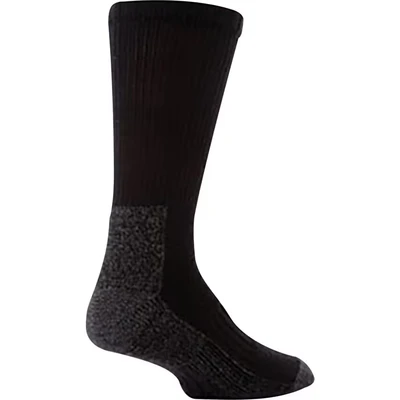 Image of Women&#039;s 3 Pair Workforce Safety Boot Socks Black 4 8 Ladies