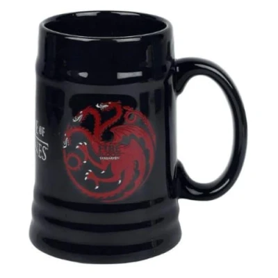 Image of FabFinds Coffee Mug with Handle Giftable Tea (Targaryen GOT)