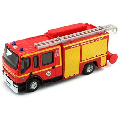 Image of Bburago Maisto France 32002 Renault Premium Fire Truck 1:55 Scale