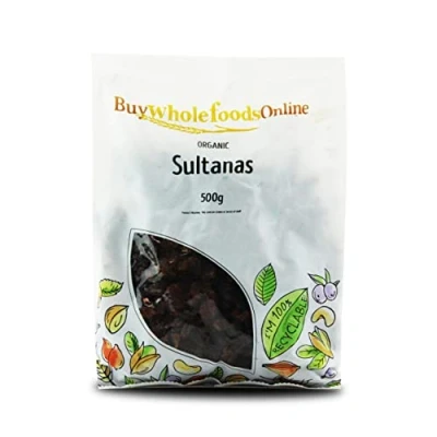 Image of Organic Sultanas 500g (BWFO)
