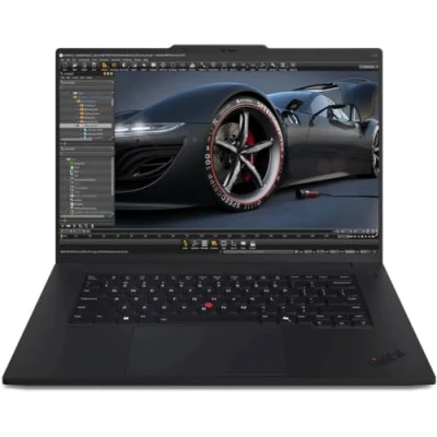 Image of Lenovo ThinkPad P1 Gen 7 16&quot; UHD+ OLED Touchscreen Mobile Workstation, Intel Core Ultra 155H 1.4GHz, 32GB RAM, 1TB SSD, NVIDIA RTX 2000 Ada 8GB, Windows 11 Pro, Black