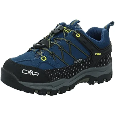 Image of CMP Kids Rigel Low WP Shoes, blue, EU 37