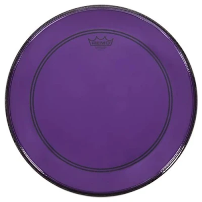 Image of Remo Colortone Powerstroke 3 Drum Head Clear 18 Inches P3 1318 CT PU Purple