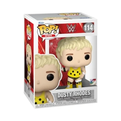 Image of Funko POP! WWE: Dusty Rhodes Collectable Vinyl Figure Gift Idea Official Merchandise Toys for Kids &amp; Adults Sports Fans Model Collectors and Display