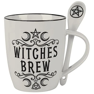 Image of Alchemy Gothic Witches Brew: Mug and Spoon Set