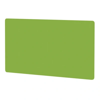 Image of Air Screen for Back to Desk 1600x800mm Bespoke Myrrh Green Fabric