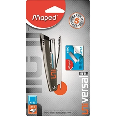 Image of Maped Universal Pocket Stapler with 400 Staples (12 sheets)