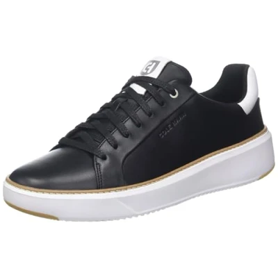 Image of Cole Haan Men&#039;s Grandpro Topspin Sneaker, Black, 7.5 UK
