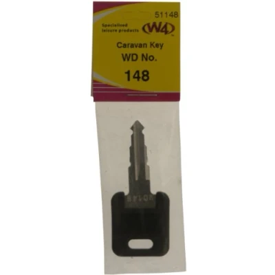 Image of W4 WD Replacement Caravan Key No148 Black