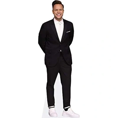 Image of Olly MURS (Black Suit) Mini Size Cutout