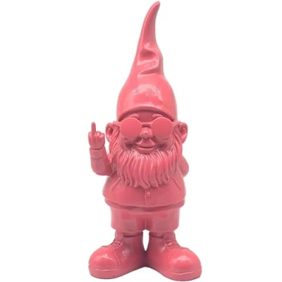Image of Lesser &amp; Pavey Gnomes Behaving Badly Pnk 27cm Figurines Statues For Home Decor Ideal Ornaments Friendship Gifts Women Men Lovely Table Centerpiece Living Room Accessories