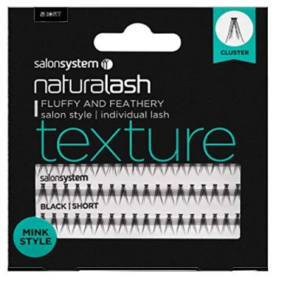 Image of Salon System Naturalash FLUFFY &amp; Feathery Individual Lash Texture (Mink Style) Short