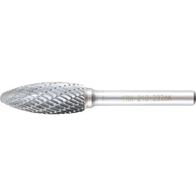 Image of York 12.7X32MM Flame Shape Carbide Burr Dbl Cut
