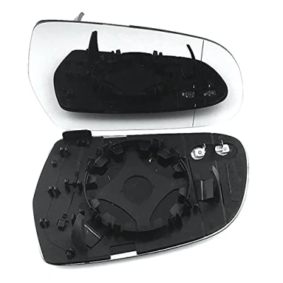 Image of Fits Audi A3, For 2010 to 2012 Heated Base Wide Angle Wing Mirror Glass RIGHT HAND (UK Driver Side)