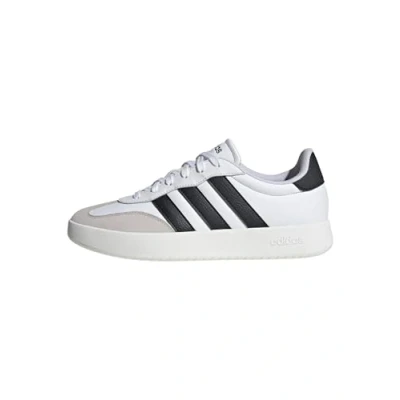 Image of adidas Barreda Shoes, Leather Upper, White