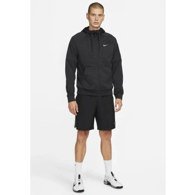 Image of Nike Performance Zipup sweatshirt, Men&#039;s, Size: Large, black white