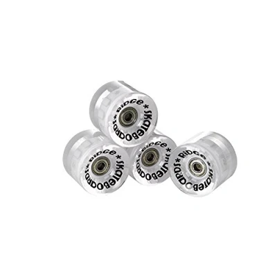 Image of Ridge Skateboards Longboard Skateboard Wheels, LED, 70 mm