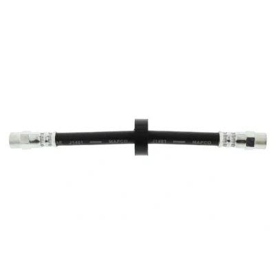 Image of 431611775A Brake Hose MAPCO 3741 Rear Axle 180mm VOLKSWAGEN: Transporter 4, GOLF 2, Polo II Hatchback, AUDI: Coupe B3, 90 A6 C4 Avant