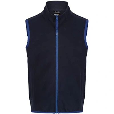 Image of Regatta Professional Boys Micro Body Warmer Gilet Fleece Jacket, Navy, 32 EU