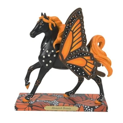 Image of Enesco The Trail of Painted Ponies Monarch Beauty Figurine, 7.5 Inch, Multicolor