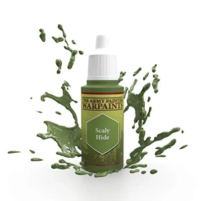 Image of The Army Painter Warpaint Scaly Hide Acrylic Non Toxic Heavily Pigmented Water Based Paint for Tabletop Roleplaying, Boardgames, and Wargames Miniature Model Painting