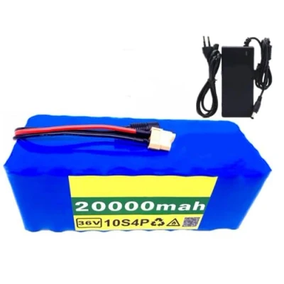 Image of E Bicycle Battery,20Ah 10S4P 36V Battery Bike ebike Electric Li ion,with Charger T plug