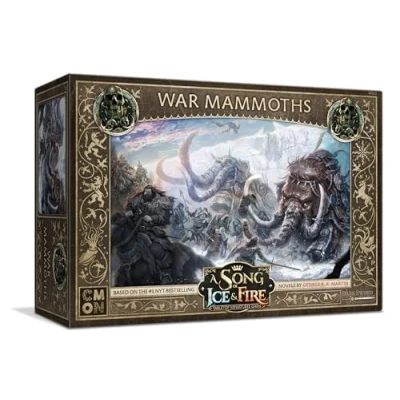 Image of Cool Mini Or Not A Song of Ice &amp; Fire: War Mammoths Miniatures Game Expansion Ages 14+ 2 Players 45 60 Minutes Playing Time