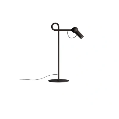Image of Kundalini LED table lamp Bird, black, height 48 cm