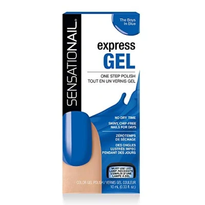 Image of SensatioNail Express Gel Polish Boys In Blue, 10ml