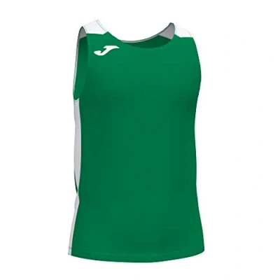 Image of Joma Men&#039;s Record II T Shirt, Green White, XL