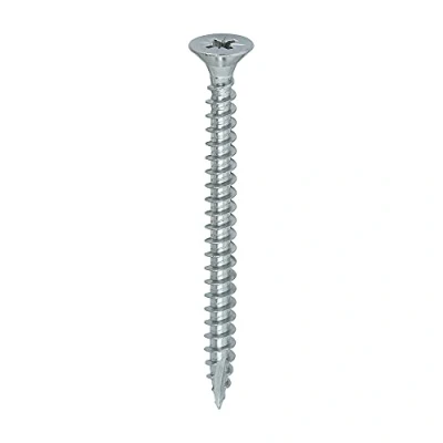 Image of 2x TIMCO Classic Multi Purpose Screws Pz Double Countersunk A4 Stainless Steel 50060CLA4 Pack of 200