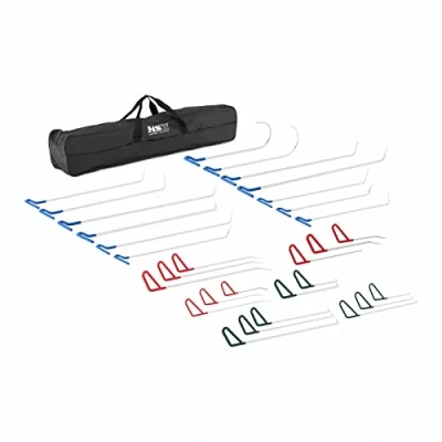 Image of MSW DA 22 PDR Kit 30 Rods Alloy Steel Dent Puller Set Repair Paintless Removal (Alloy Steel)