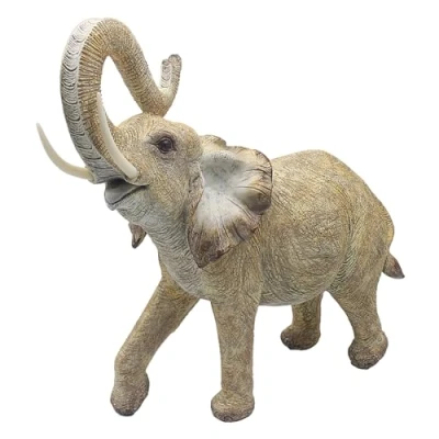Image of Lesser &amp; Pavey Elephant Figurine For Home Office Decor Ornaments Gift Women Men Beautiful Indoor Outdoor Living Room