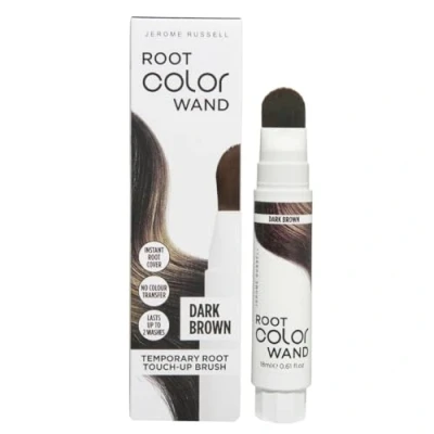Image of Jerome Russell Root Color Wand in Dark Brown Instant Up To 100% Grey Coverage Non Sticky Formula Long Lasting Results