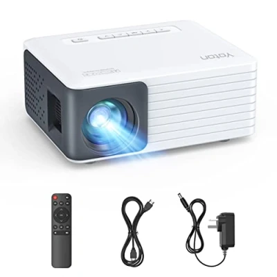 Image of YOTON Y3 Mini Projector, Portable Phone Projector 1080P Full HD Support, Home Theater Movie Small Video Compatible with HDMI,Smartphone,Tablet,PC,TV Stick,AV,USB