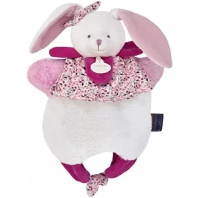Image of Doudou et Compagnie DC3825 Cuddly Toy Rabbit Cherry Red 30 cm Pink