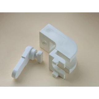 Image of SWISH Sologlyde Leverlock Bracket, White, 5 Pack by