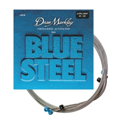 Image of Dean Markley 2678 (.045 .125) Blue Steel Bass LT 5 String
