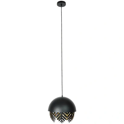 Image of Lucande Aparas hanging light leaf look, 1 bulb, 35 cm