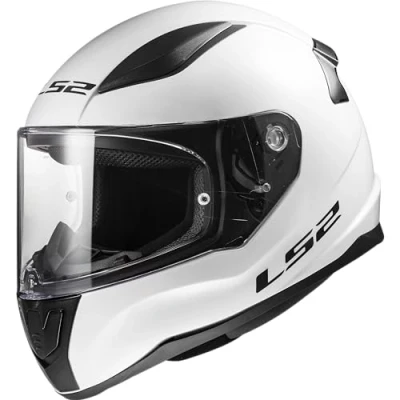 Image of LS2 Rapid II Full Face Motorcycle Helmet ECE 22.06 Gloss White