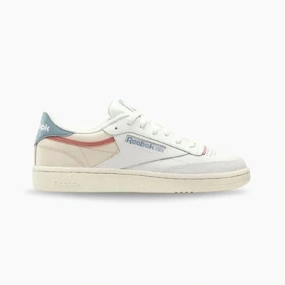 Image of Reebok Classic CLUB C 85 Trainers, Women&#039;s, Size: 6.5, Chalk vintagechalk escapegreen Leather