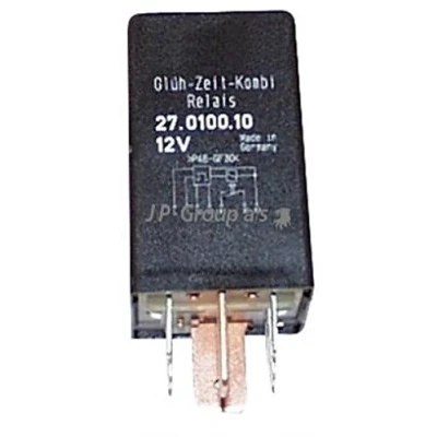 Image of 191911261A, 191911261C, 443911261C, 867911261C Relay, glow plug system JP GROUP 1199207000 VOLKSWAGEN: TRANSPORTER 4, 3 Bus