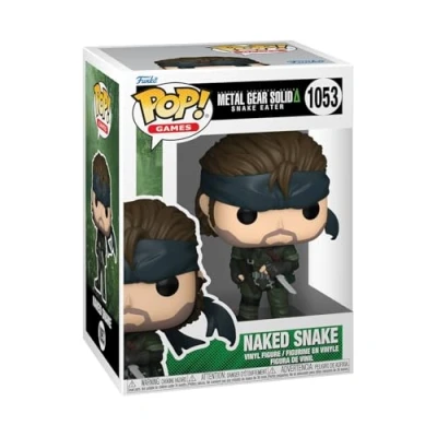 Image of Funko POP! Games: Metal Gear Naked Solid Snake Collectable Vinyl Figure Gift Idea Official Merchandise Toys for Kids &amp; Adults Video Games Fans