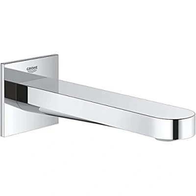 Image of GROHE Plus Bath Spout, Wall Mounted Tap in Chrome Finish 13404003