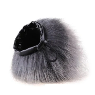 Image of NOPOXA Outdoor Furry Windscreen WindShield Cover Muff for Zoom H1n Handy Recorder Microphone